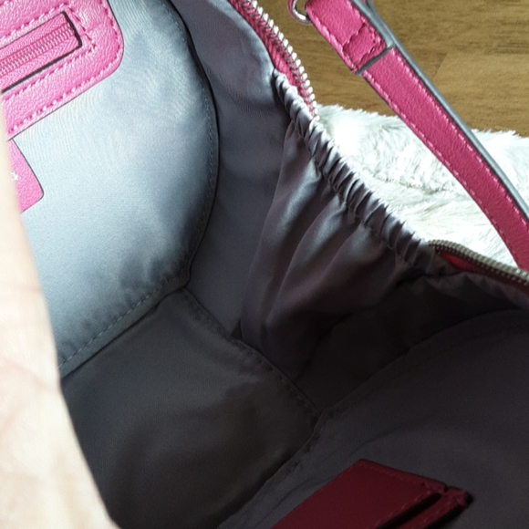 INC Rilie Crossbody Bag BARBIE PINK, NWT - Picture 7 of 14